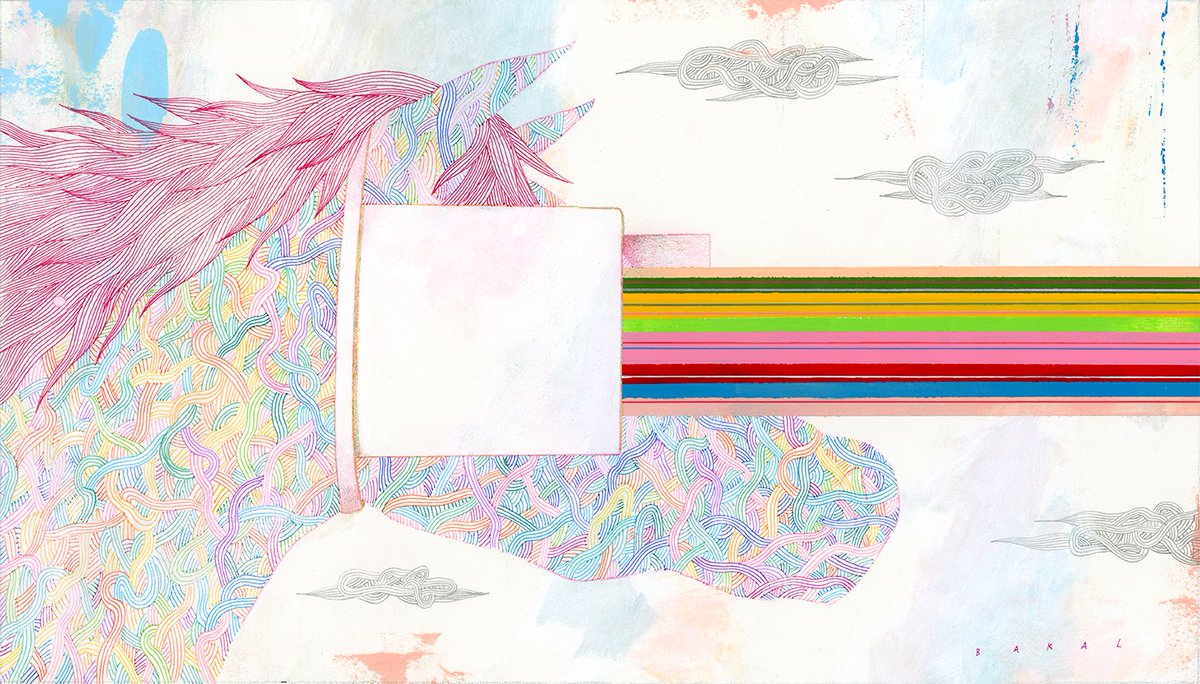 scottbakal's tweet photo. A new set of paintings created for the delightful SooJin Buzelli for one of the magazines she works on.

The theme for the set was about Artificial Intelligence and 401(k) Plans: How to use and control Ai to make it work for investments. https://t.co/YanMIjnt6T