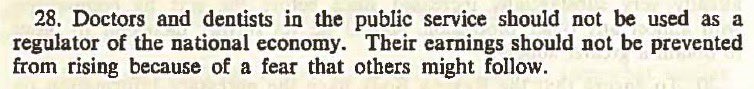 It seems a reasonable time to post these again. They seem somehow relevant as a reminder now that the government told the DDRB it was business as usual and they proceeded in exactly that way.