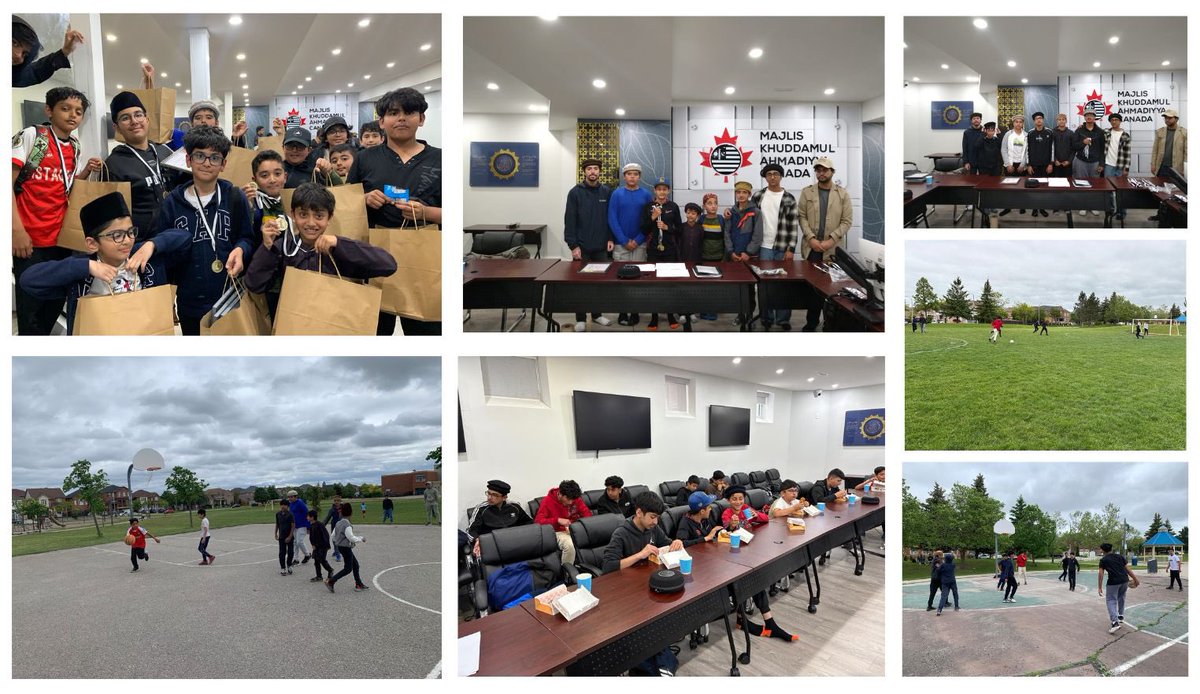 Muslim Youth Maple (@amya_maple) on Twitter photo Highlights from the Annual Local Ijtima (Spiritual Retreat) of the Ahmadiyya Muslim Youth and Children's Association's Maple Chapter <a href="/AMYA_Vaughan/">Muslim Youth Vaughan</a>
Through its academic and sports competitions, the event fostered friendship and brotherhood among our Muslim Youth.
#IjtimaCanada Highlights from the Annual Local Ijtima (Spiritual Retreat) of the Ahmadiyya Muslim Youth and Children's Association's Maple Chapter <a href="/AMYA_Vaughan/">Muslim Youth Vaughan</a>
Through its academic and sports competitions, the event fostered friendship and brotherhood among our Muslim Youth.
#IjtimaCanada