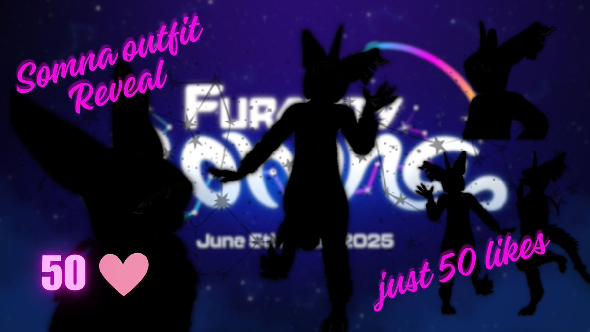 Want to see what my #FuralitySomna outfit looks like?! I'll drop it if this post gets 50 likes #furry #VRChat