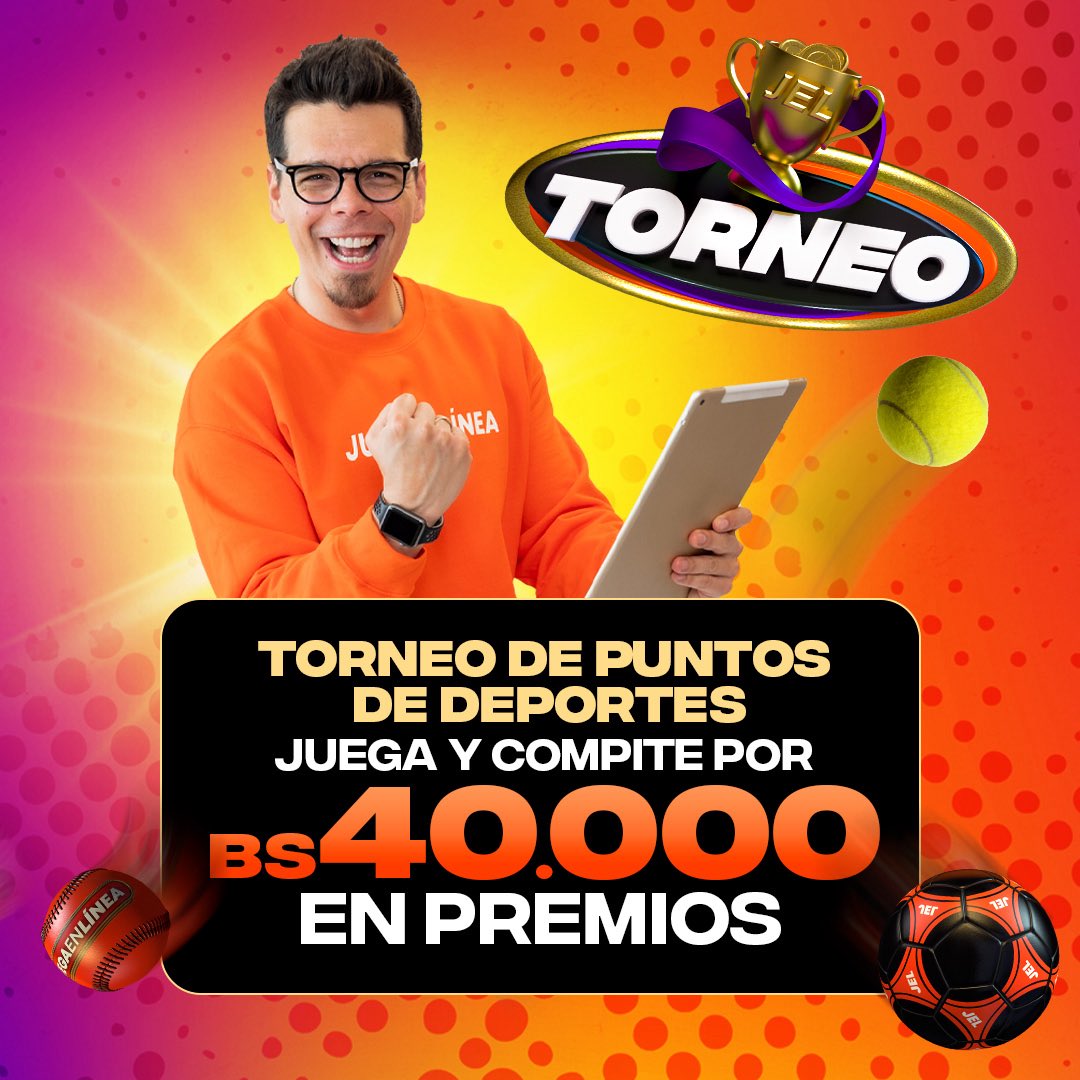 ⚡ ¡40.000 Bs. EN PREMIOS! ⚽🔥

Juega desde 100 Bs., suma puntos y pelea por el top.

 🔸Del 1 al 30/06
🏅 10 ganadores se llevarán su parte.

¿Eres el mejor pronosticador? ¡Demuéstralo!
🔗 juegaenlinea.net/torneos/