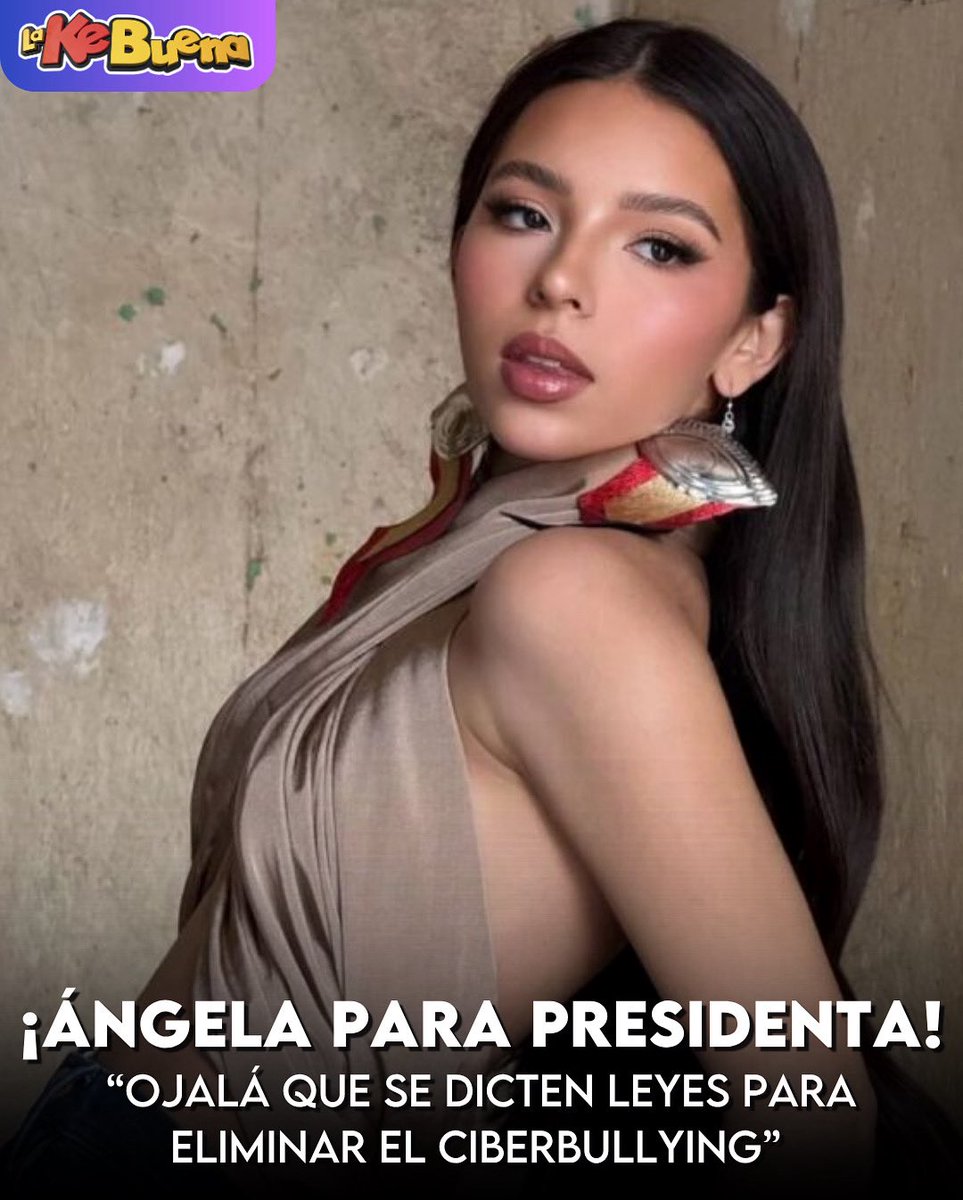 En una entrevista para Los Ángeles Times, #AngelaAguilar habló sobre el ciberacoso que ha recibido últimamente y desea que esto termine no solo para ella si no para cualquier persona que esté pasando por una situación similar.⚡️

#lakebuenamty #regionalmexicano