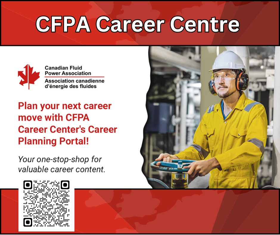 If you are looking for a career in the Fluid Power Industry, or searching for talented candidates, check out the CFPA Career Portal. 
#CFPA #fluidpower #canada #careers #jobs #hydraulics #pneumatics #manufacturing #distribution #industry #HR