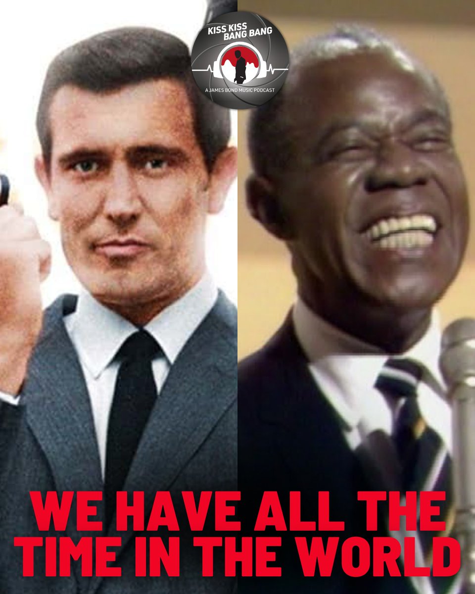 In episode 5, Morgan and Tom take a side-step to discuss Louis Armstrong's ballad We Have All the Time in the World from 1969 – exploring how it achieved chart success almost 30 years after original release and its resurgence in 2021's No Time to Die. 🎶

jamesbondmusic.co.uk/episode/we-hav…