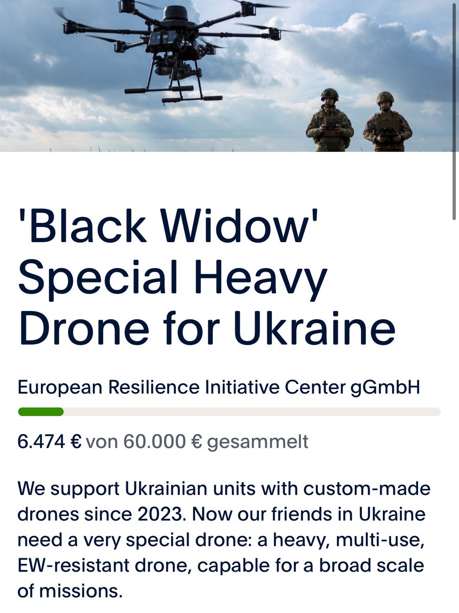 #update1: nach 3h sind 10% + des Spenden Ziels bereits geschafft 😍 

Nach 6 Monaten Krankheitsbedingter Abwesenheit auf X zeigt sich, ich habe doch noch nicht alles verlernt &amp; die <a href="/BrennpunktUA/">@BrennpunktUA 🇩🇪🇺🇦</a> Community is stabil wie eh und je. Ihr seit einfach großartig. I love you all❤️

🇺🇦🫡