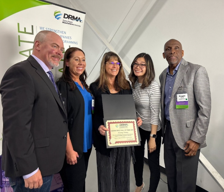 As a proud DRMA member for many years, Henny Penny has championed the manufacturing industry, inspiring the next generation to explore this rewarding career.
We've been honored to receive two awards from DRMA: The Workforce Hall of Fame Award and the Student Tour Home Run Award.