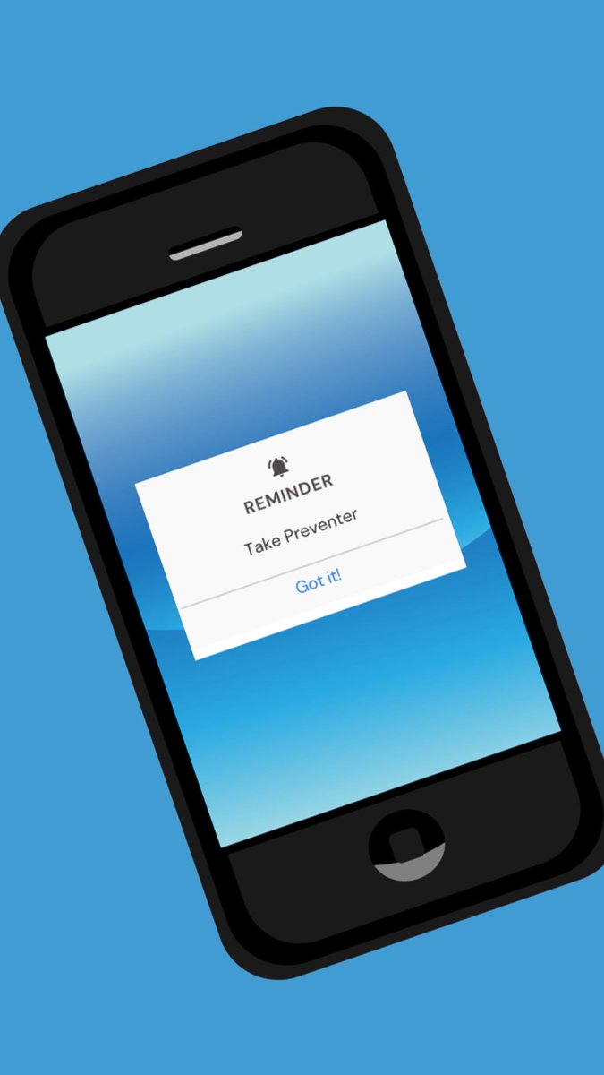 Forgetting to take your everyday preventer inhaler? Setting a reminder or alarm on your mobile phone can really help !