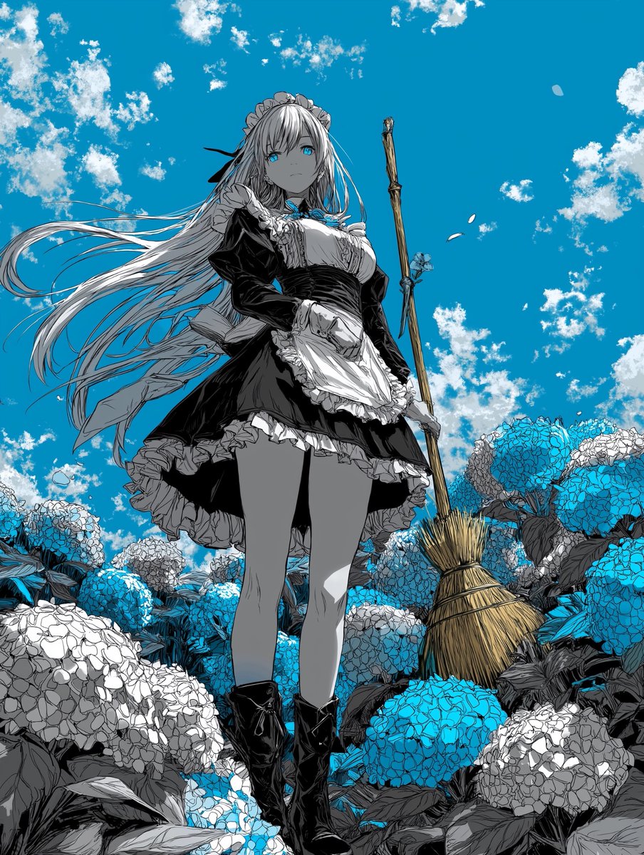 Good morning 水曜日🤍🩵

duotone × sky blue