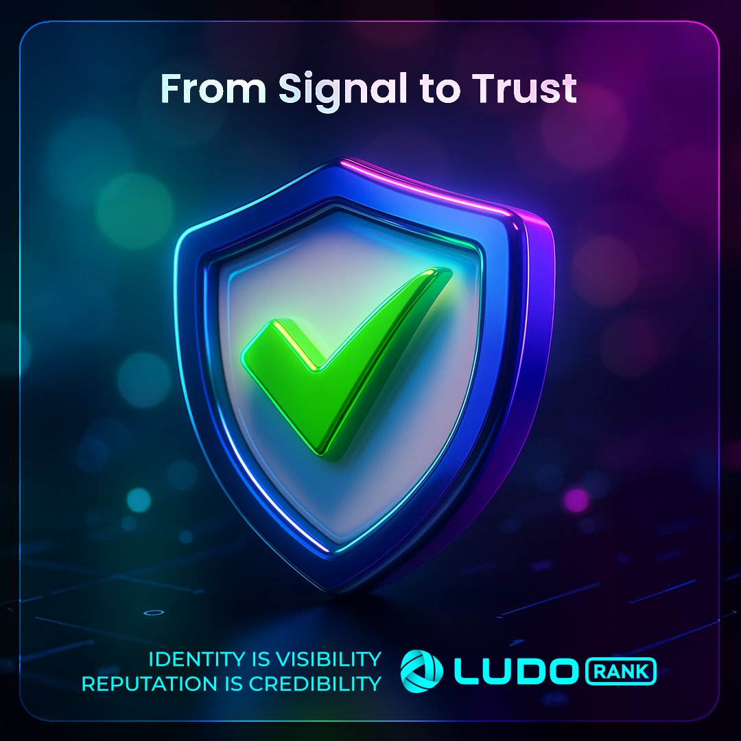 From Signal to Trust

Mint a name. Hold a badge. Collect tokens. That’s digital identity: visible, intentional, expressive.

But visibility doesn’t equal credibility.

Reputation begins where identity ends.
It’s what your on-chain behavior says over time, whether you meant to