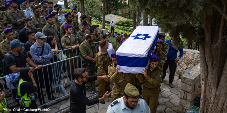 Three soldiers lost their lives defending Israel in Gaza after a roadside bomb directly hit a Humvee with the soldiers inside. 

Read more at: ifcj.org/news/stand-for…