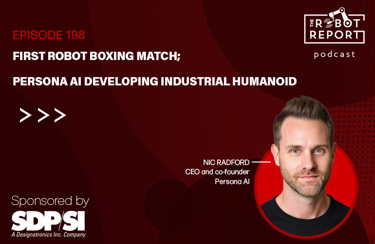 This week on the podcast, Nicolaus Radford provides updates on his new company, <a href="/personaaiinc/">Persona AI</a>, and its journey to building an industrial #humanoid.

Plus, <a href="/UnitreeRobotics/">Unitree</a>' “first humanoid robot boxing match.” Listen: therobotreport.com/first-robot-bo…