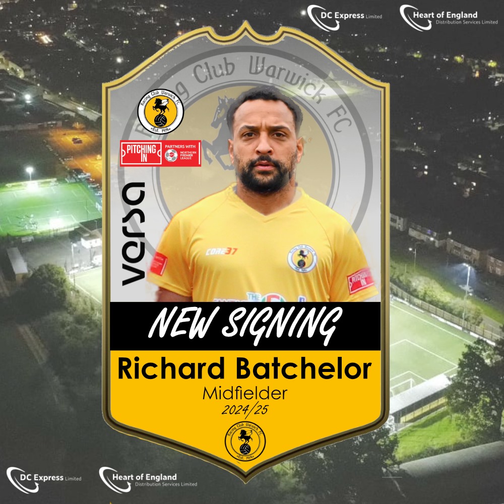 Racing Club Warwick FC (@rcwfc) on Twitter photo ๐๐๐ฐ ๐๐ข๐ ๐ง๐ข๐ง๐ โ๏ธ
We are pleased to announce our 3rd new signing for the 25/26 season
๐๐ข๐๐ก๐๐ซ๐ ๐๐๐ญ๐๐ก๐๐ฅ๐จ๐ซ
The Mid/Def joins from Stourbridge, his CV includes Leamington, Hednesford, Brackley Town, Stafford Rangers, Redditch United & Rushall Olympic
#UTR ๐๐๐ฐ ๐๐ข๐ ๐ง๐ข๐ง๐ โ๏ธ
We are pleased to announce our 3rd new signing for the 25/26 season
๐๐ข๐๐ก๐๐ซ๐ ๐๐๐ญ๐๐ก๐๐ฅ๐จ๐ซ
The Mid/Def joins from Stourbridge, his CV includes Leamington, Hednesford, Brackley Town, Stafford Rangers, Redditch United & Rushall Olympic
#UTR