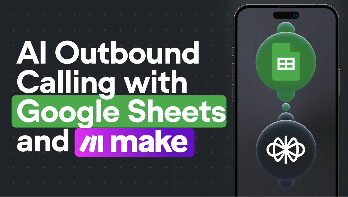 🥶 Still cold calling by hand in 2025?

Let AI handle it.

With Voiceflow + Twilio, you can auto-dial leads from a Google Sheet, no code needed.

Here’s how 🧵