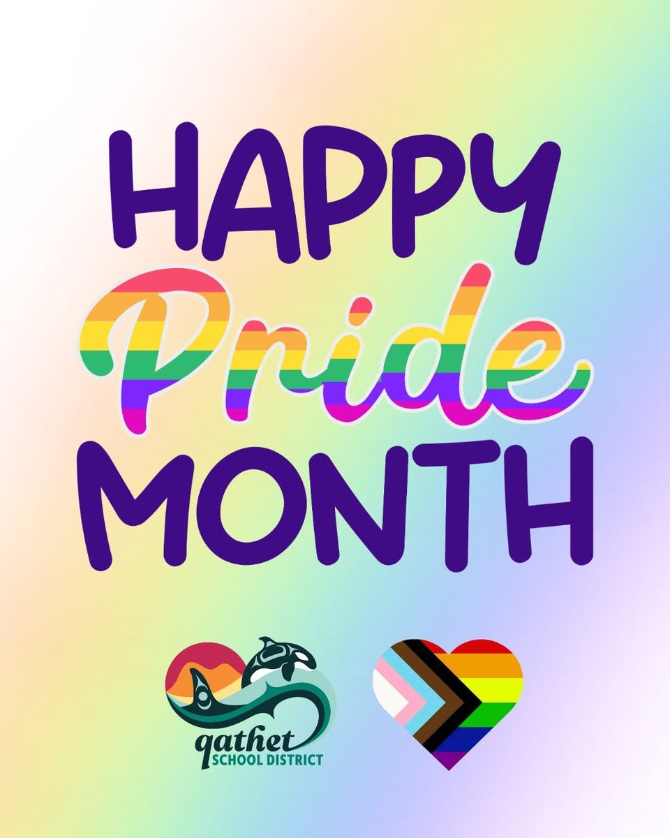 Pride Month is a time to celebrate identity, honour resilience, and take action to defend the rights of people who are 2S/LGBTQIA+. This month is a reminder that everyone deserves to be seen, safe, and supported for who they are. 
 
Visit sd47.bc.ca to read more