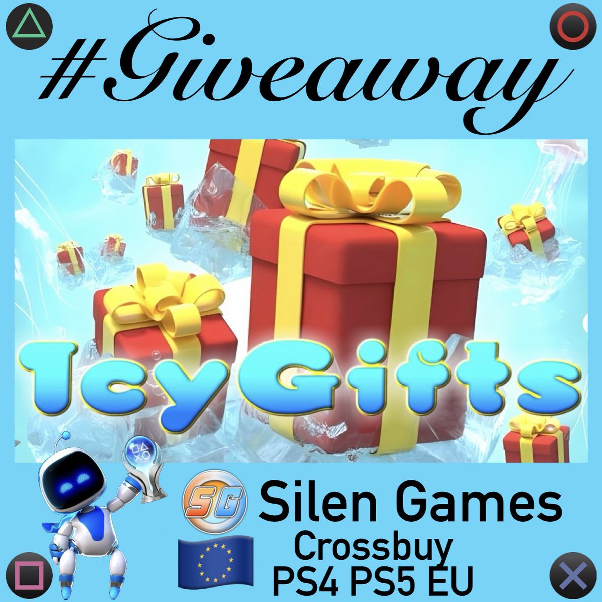 Robert2567 (@psn_robert2567) on Twitter photo #Release #Giveaway
Icy Gifts 🧊🎁
I have 2x 🇪🇺 #EU
Crossbuy #PS4 #PS5 codes
To win:
☑️ Repost🔄
☑️ Follow ⬇️⬇️
👤<a href="/PSN_Robert2567/">Robert2567</a>
👤<a href="/silengames/">SilenGames</a>
Winners announced in 48 hours
Good Luck to all
#GiveawayAlert #Release #Giveaway
Icy Gifts 🧊🎁
I have 2x 🇪🇺 #EU
Crossbuy #PS4 #PS5 codes
To win:
☑️ Repost🔄
☑️ Follow ⬇️⬇️
👤<a href="/PSN_Robert2567/">Robert2567</a>
👤<a href="/silengames/">SilenGames</a>
Winners announced in 48 hours
Good Luck to all
#GiveawayAlert