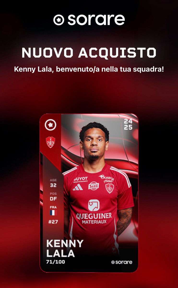 🎁#sorare Giveaway!

📌 Rules:

👤Follow:  youtube.com/@LucaRagnar90    and <a href="/Trendemen/">Tren ~ Sorare trader!</a> !❤️

❤️🔄 Like and retweet

🗨️ Comment with your Sorare nick under  last video

🗓️ The winner will be drawn on 7 days

Good luck 🍀

#sorare #soraregiveaway  #Giveaway #UCL #gift #Giveaway #UCL