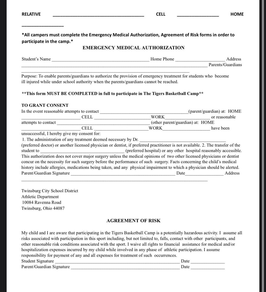 Twinsburg Tigers Boys Basketball (@twinstigersball) on Twitter photo We are officially one week away from our Youth Tiger Basketball Camp! Early bird registration ends this Friday!!
Go Tigers! π
π
<a href="/TRBLbasketball/">TRBL Twinsburg Basketball</a> We are officially one week away from our Youth Tiger Basketball Camp! Early bird registration ends this Friday!!
Go Tigers! π
π
<a href="/TRBLbasketball/">TRBL Twinsburg Basketball</a>