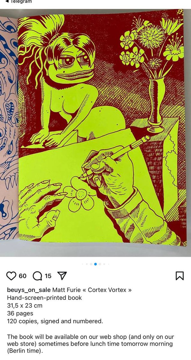 The new Matt Furie book releases t-minus 24 hours and #STRAWBERRY is a main character. 

Prepare for $strawberry season. 

Join &amp; Support the OG community as the next big crypto character takes flight to epic heights. 

instagram.com/p/DKcgN7eMG4M/…

Ca