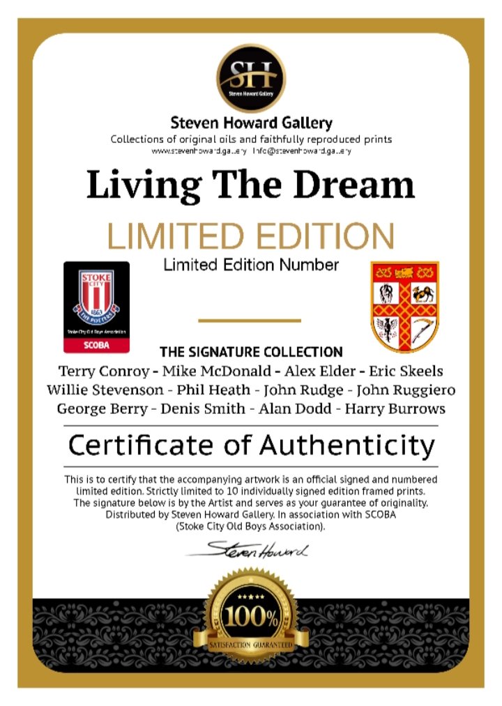 Met a few guys from S.C.O.B.A. (Stoke City Old Boys Association) at The Willow #Trentham <a href="/TrenthamEstate/">Trentham Estate</a> From Left to Right: Denis Smith, Fat Boy Slim (Me), Terry Conroy, John Ruggiero and Harry Burrows.