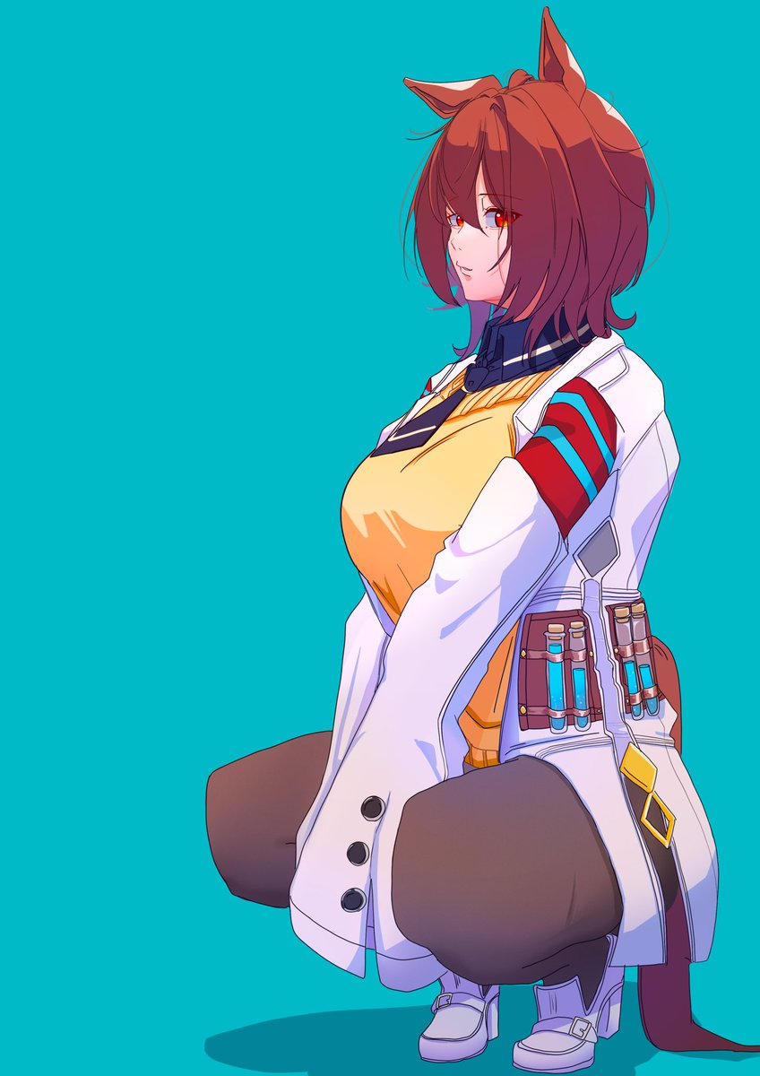 #ウマ娘
#アグネスタキオン
「わん」