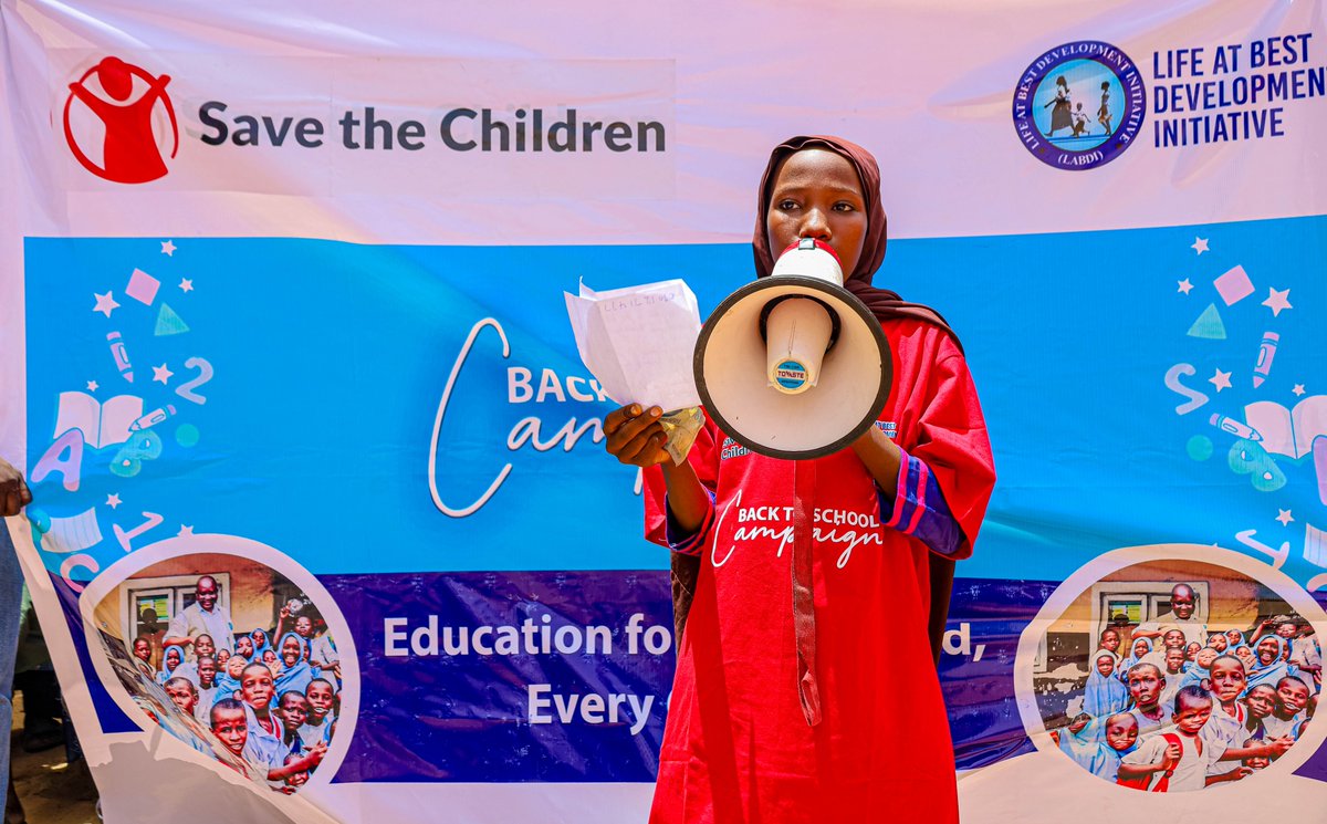 Labdi_Nigeria's tweet photo. Recently @Labdi_Nigeria launched a Back-to-School Campaign in Magumeri Town, Magumeri Local Government Area, Borno State to raise awareness and support the enrolment of children and school drop-outs into formal and non-formal education programs.

Because “Education for Every... https://t.co/PO5Prvfhw4