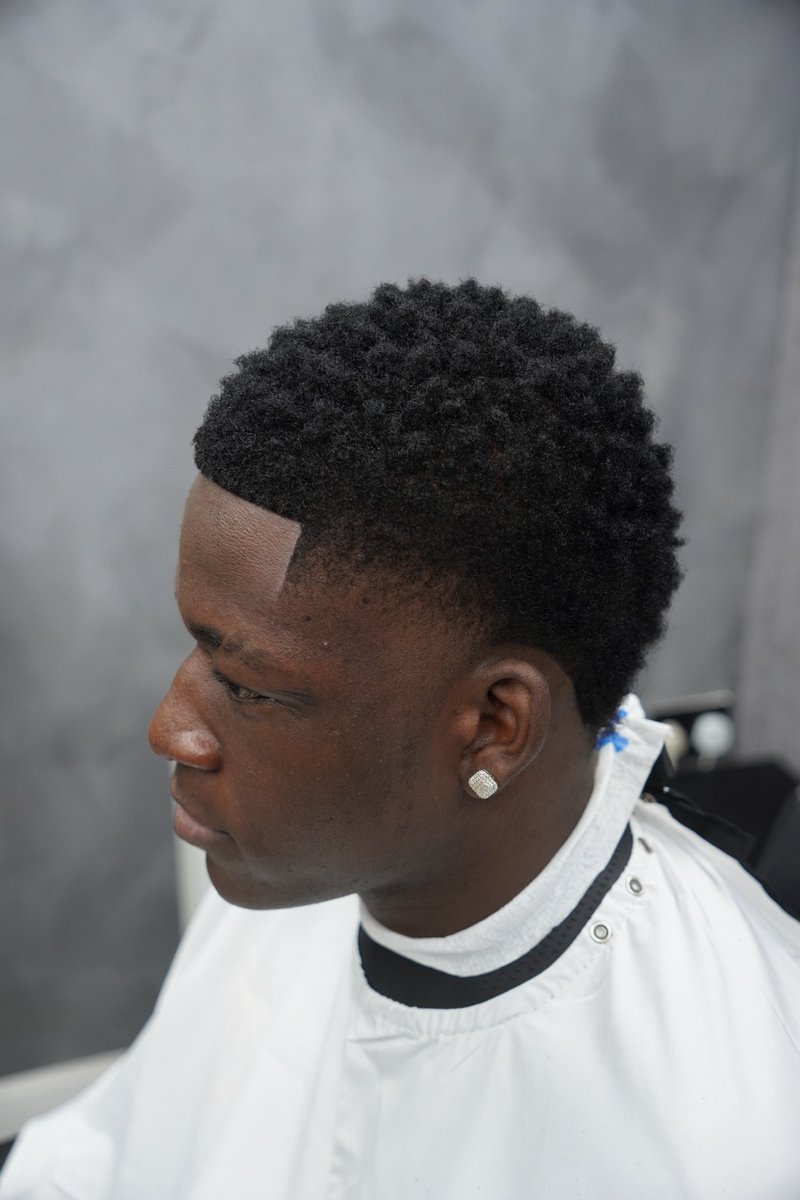 High taper on the sides