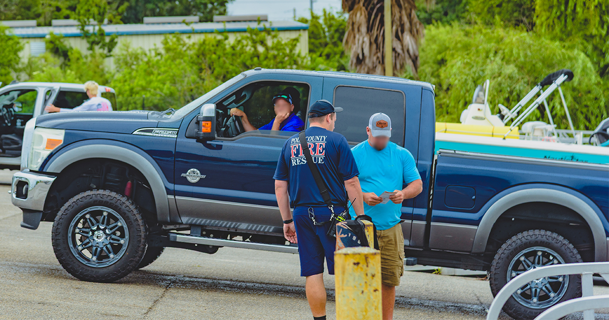 Polk County Fire Rescue’s Marine 3 crew wrapped up National Water Safety Month by distributing boating and swimming safety materials to the community.

The crew spent a few hours on the Winter Haven Chain of Lakes — both on land and water — helping spread safety messaging.