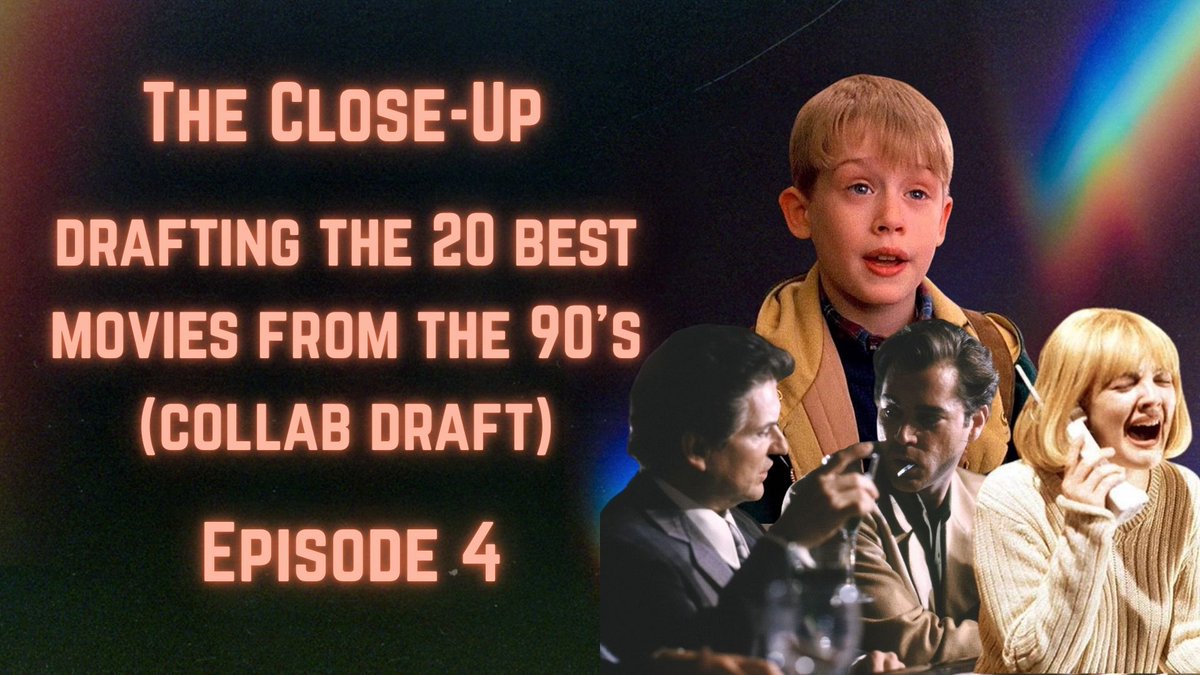 TheCloseUpPod's tweet image. Episode 4 out now! In this episode we discuss and collaboratively draft the best movies of the 90’s. the links below⬇️⬇️

Spotify: open.spotify.com/episode/5UYfQ8…
Youtube: youtu.be/oqmM8Ljvq_U?si…