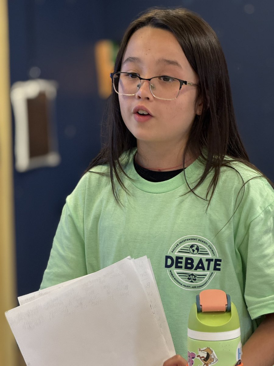 disdactivities's tweet image. Day Two of Secondary Debate Camp is underway! 97 students from 18 schools sharpen skills in Policy, Lincoln-Douglas & World Schools Debate. From practice rounds to new friendships, students are finding their voice, having fun, and growing together! 🗣️🤩#DallasISD #DebateCamp2025