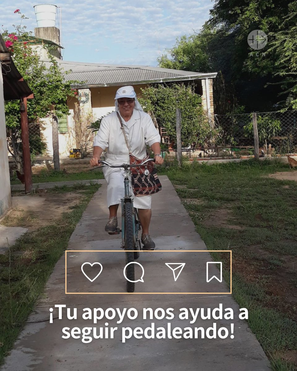 Ayuda a la Iglesia Necesitada (@ayudaiglesneces) on Twitter photo ¿Sabías que hoy celebramos el Día Mundial de la Bicicleta? 🚲 Hay cristianos que, en muchas partes del mundo, solo cuentan con este medio de transporte.
¡Tu apoyo y difusión nos ayudan a seguir pedaleando!
♥️ Ayuda aquí: ayudaiglesianecesitada.donorsupport.co/page/FUNCTQMQX…
#DíaMundialDeLaBicicleta #ACN ¿Sabías que hoy celebramos el Día Mundial de la Bicicleta? 🚲 Hay cristianos que, en muchas partes del mundo, solo cuentan con este medio de transporte.
¡Tu apoyo y difusión nos ayudan a seguir pedaleando!
♥️ Ayuda aquí: ayudaiglesianecesitada.donorsupport.co/page/FUNCTQMQX…
#DíaMundialDeLaBicicleta #ACN