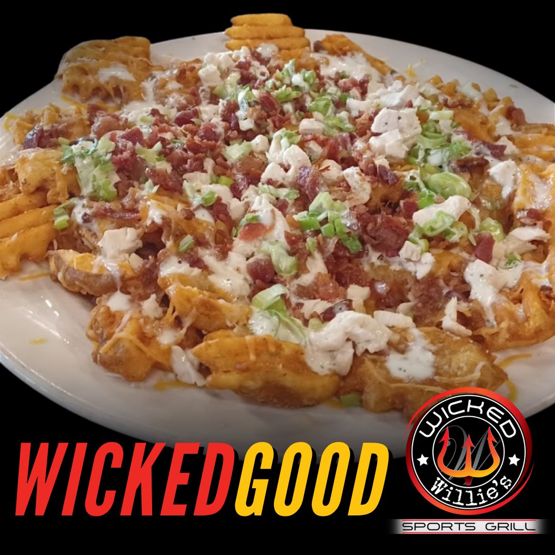 Wicked_Willies's tweet photo. Whether our Irish Nachos are your lunch, your dinner, or an appetizer before the meal, one thing is constant - They are always #WickedGood!🥔🍟🧀😈

#IrishNachos #NachoTime #Dining #LakeOfTheOzarks https://t.co/bMdivx4ODu