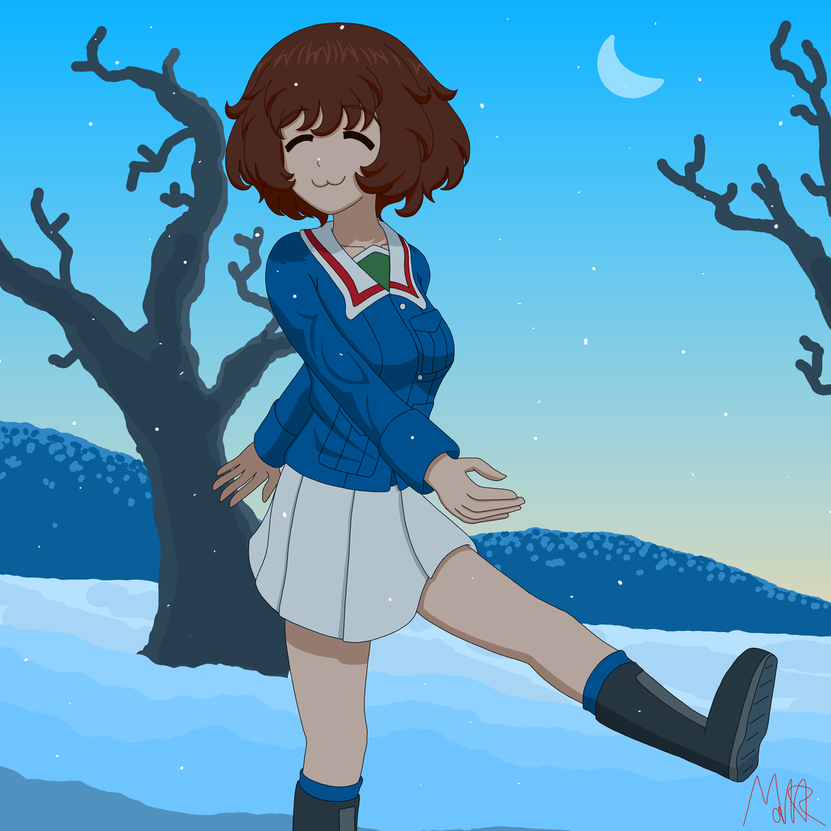 Marching into Winter...

#garupan #yukariakiyama #秋山優花里