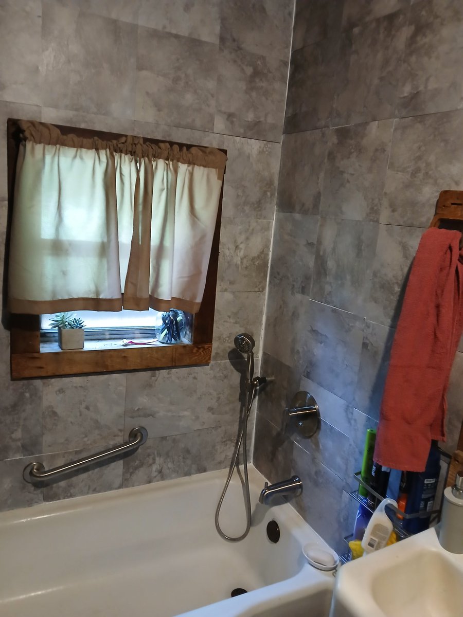 validate my shitty bathroom job (my grandma wanted it on a budget lol)