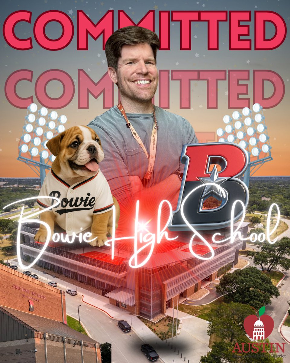 So excited to join <a href="/AISDBowie/">Bowie High School</a> and <a href="/AustinISD/">Austin ISD</a> next year! I’ll be teaching AP US History and US History yet again! #bowiehighschool #bulldognation