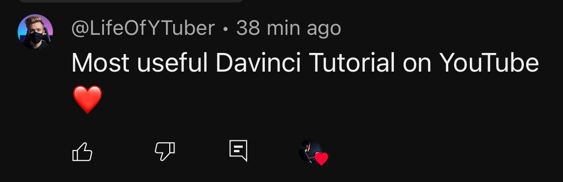 do i bring the davinci tutorials back? 🤪