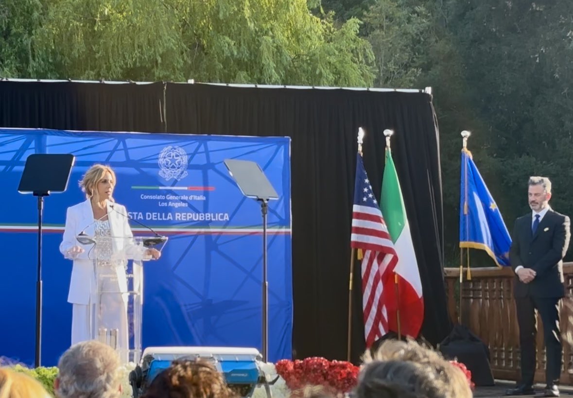 Raffaella Camera (@la_raffaella_) on Twitter photo Another unforgettable event to celebrate Italy’s decision to become a Republic and Italians in Los Angeles. Thank you <a href="/raffaellavalent/">Raffaella Valentini</a> and <a href="/ItalyinLA/">Italy in Los Angeles</a> for the wonderful evening #FestadellaRepubblica2025 Another unforgettable event to celebrate Italy’s decision to become a Republic and Italians in Los Angeles. Thank you <a href="/raffaellavalent/">Raffaella Valentini</a> and <a href="/ItalyinLA/">Italy in Los Angeles</a> for the wonderful evening #FestadellaRepubblica2025