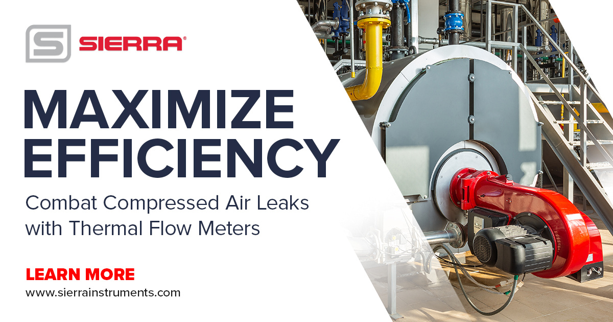 sierraflow's tweet image. Sierra&apos;s flow meters for compressed air precisely measure the mass flow of compressed air, so companies can pinpoint usage spikes. #SierraInstruments #FlowMeters #CompressedAir bit.ly/4dOGEIT