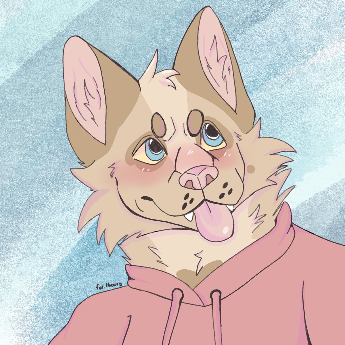 I bought Juno's shep adopt!!
his name is Dust named after Stardust Racers! I'd greatly appreciate some fan art if any artists are bored and wanna draw a cute doggo :3