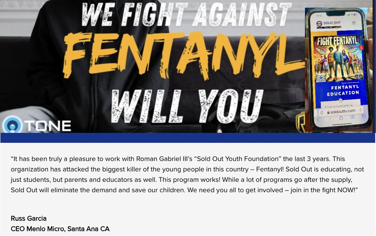 Sold Out Students (@soldout41) on Twitter photo Thank you <a href="/MenloMicro/">Menlo Micro</a> for your great support ! #fentanyl #crisis #savinglives soldouttv.com/fentanyl-educa… Thank you <a href="/MenloMicro/">Menlo Micro</a> for your great support ! #fentanyl #crisis #savinglives soldouttv.com/fentanyl-educa…