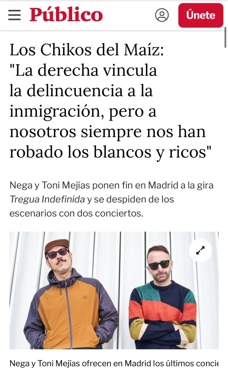 Puedes leer la entrevista completa: 
publico.es/culturas/music…