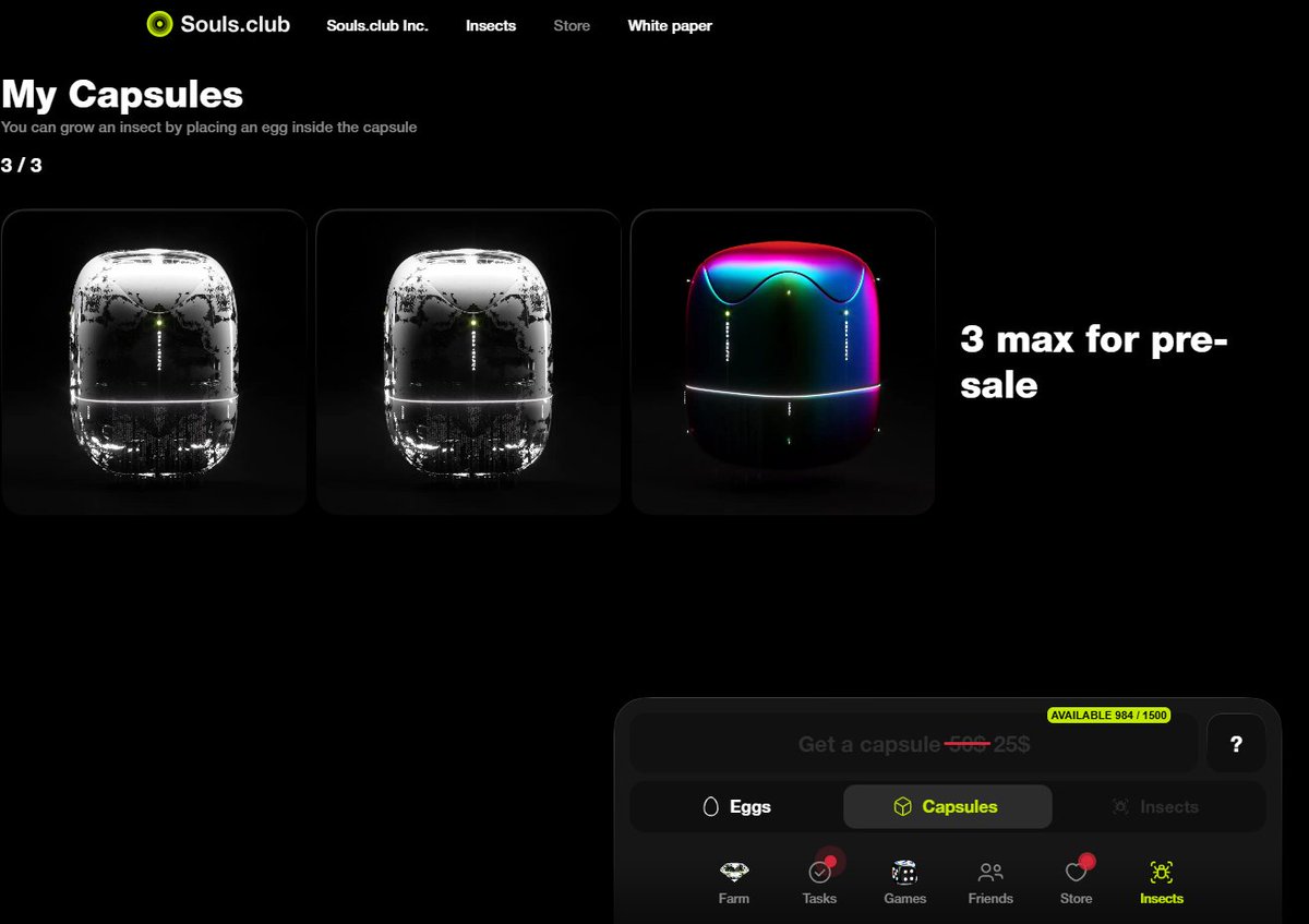 Paddy_Stash's tweet image. Amazing!! Just minted my 3 @SoulsClubInc capsules using $HOLD baby!!  Two of my favorite projects have in a sense joined ! lol LFGGGGGGGGGGGG 

How cool is that!?!