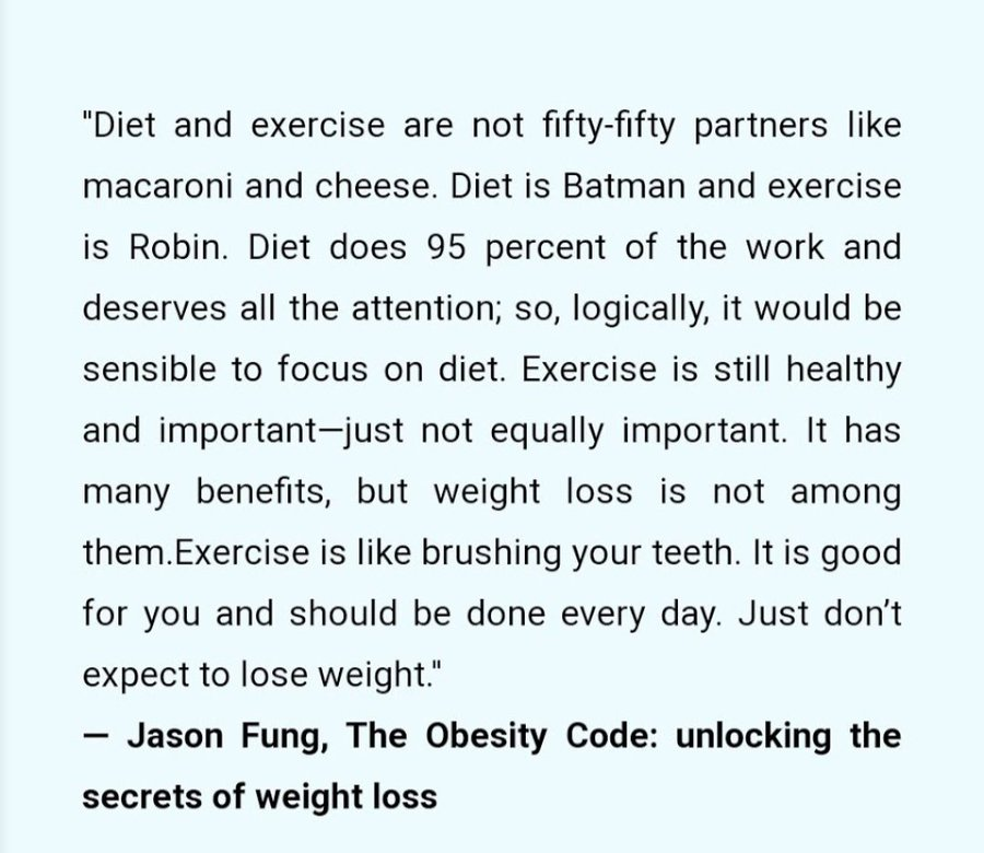 Obesity wisdom from Dr Jason Fung.
