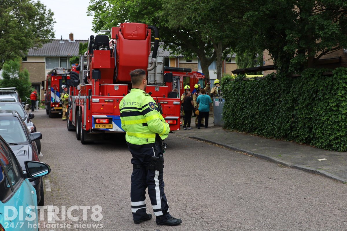 Keukenbrand in woning Kwintsheul