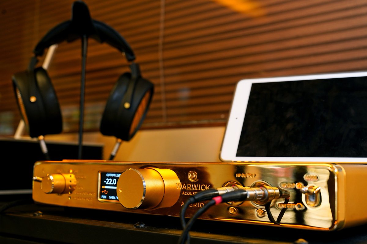 "Warwick Acoustics‘ APERIO headphone system is a game-changer, bringing a sense of realism and dynamics I neither expected nor thought possible." J. Gish, USA

Discover the system that's turning heads here: bit.ly/3lgFo7V