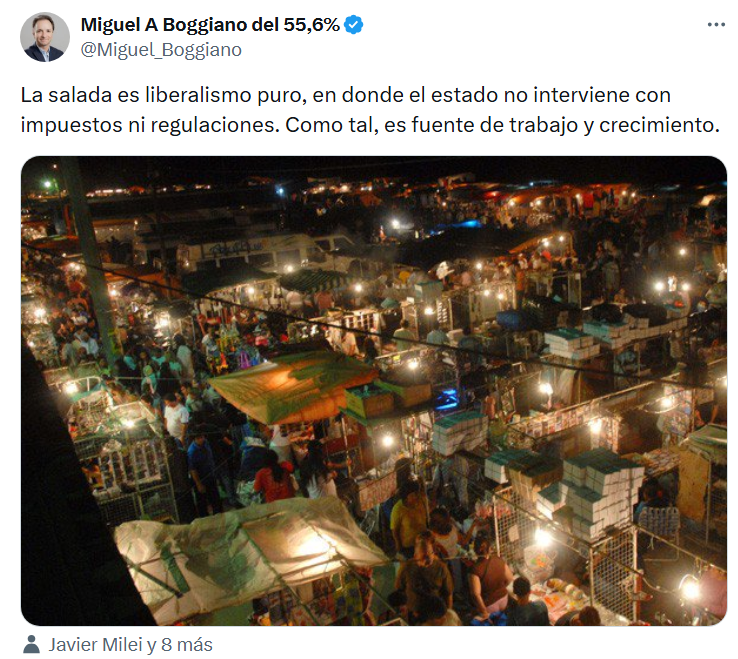 "Salada"

👉 Por el tweet que se volvió viral entre los usuarios, sobre el CONCEPTO DE LIBERTAD que tenían en 2017 sobre la salada, y que ahora cambiaron de opinión drásticamente.