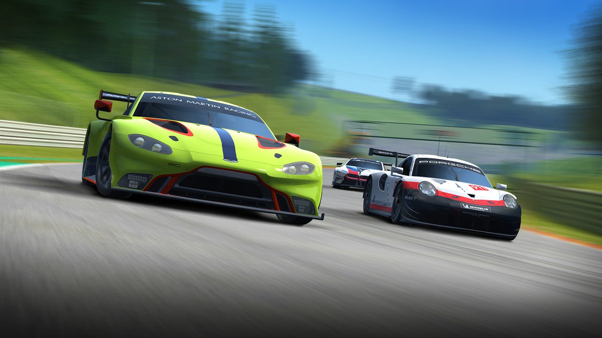 Get ready to go on a grand tour! Pick your favourite from the 2018 Porsche 911 RSR, the BMW M8 GTE, the Aston Martin Vantage GTE, or the Ford GT Le Mans and set the fastest time at Silverstone!