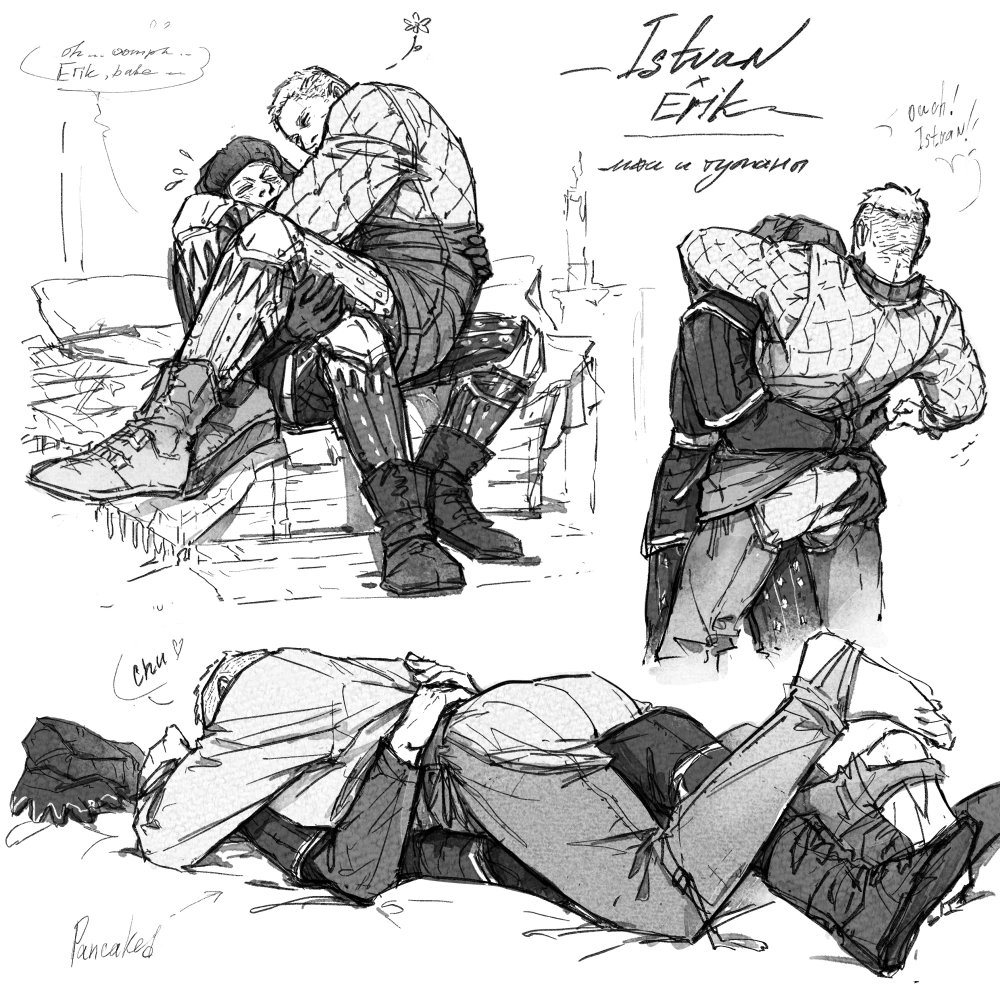 mhi_i_tumani's tweet photo. When your bf is huge #isterik 
------------
#istvantoth #erik #kcd2 #kingdomcomedeliverance https://t.co/xMRCCoTE20