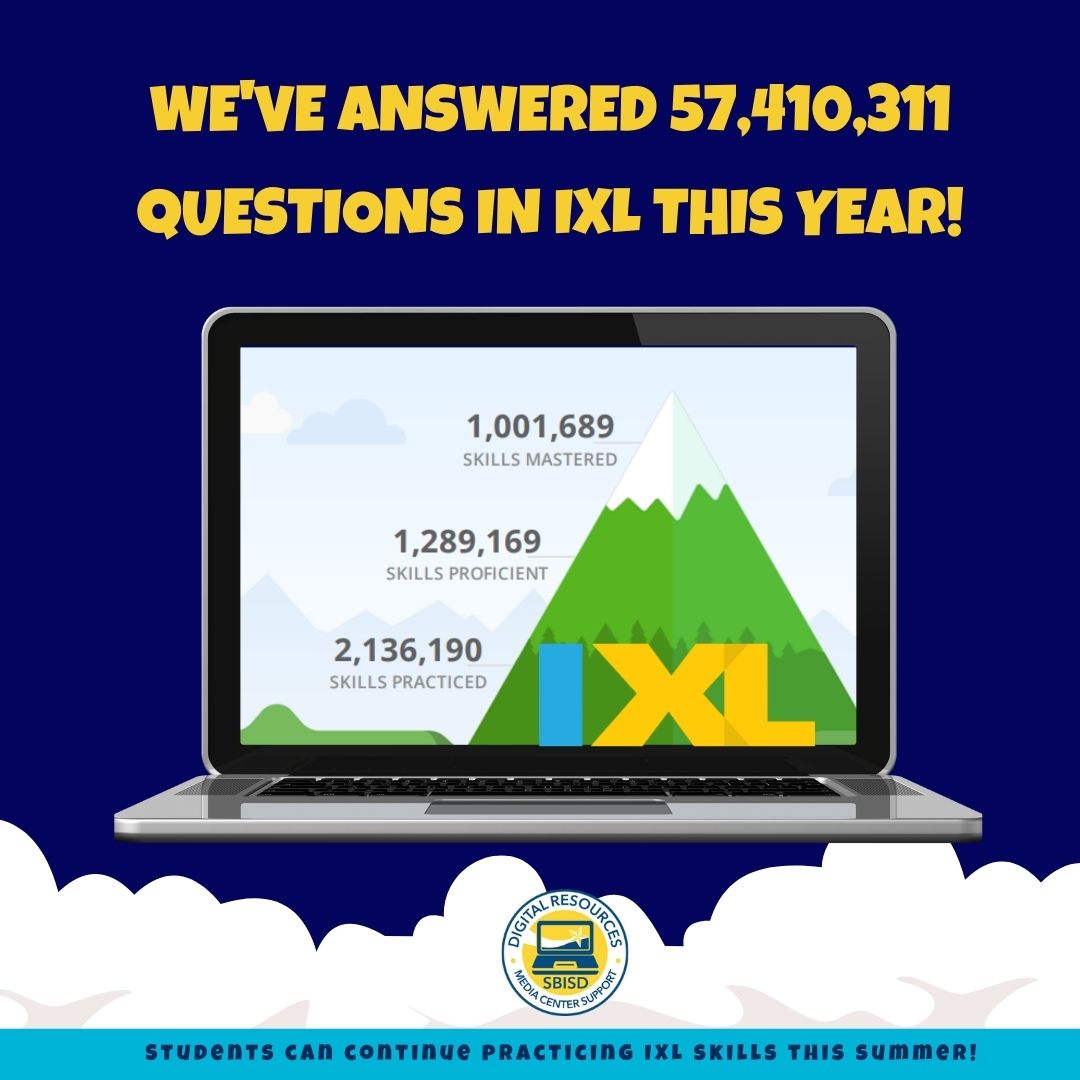 Digital Resources & Media Centers Support (@sbisd_drmcs) on Twitter photo Take a look at how our students developed their skills throughout the year! We encourage all @sbisd students to keep practicing using <a href="/IXL/">Ian Fraser</a> this summer! #SBISDIXL #Everychild Take a look at how our students developed their skills throughout the year! We encourage all @sbisd students to keep practicing using <a href="/IXL/">Ian Fraser</a> this summer! #SBISDIXL #Everychild