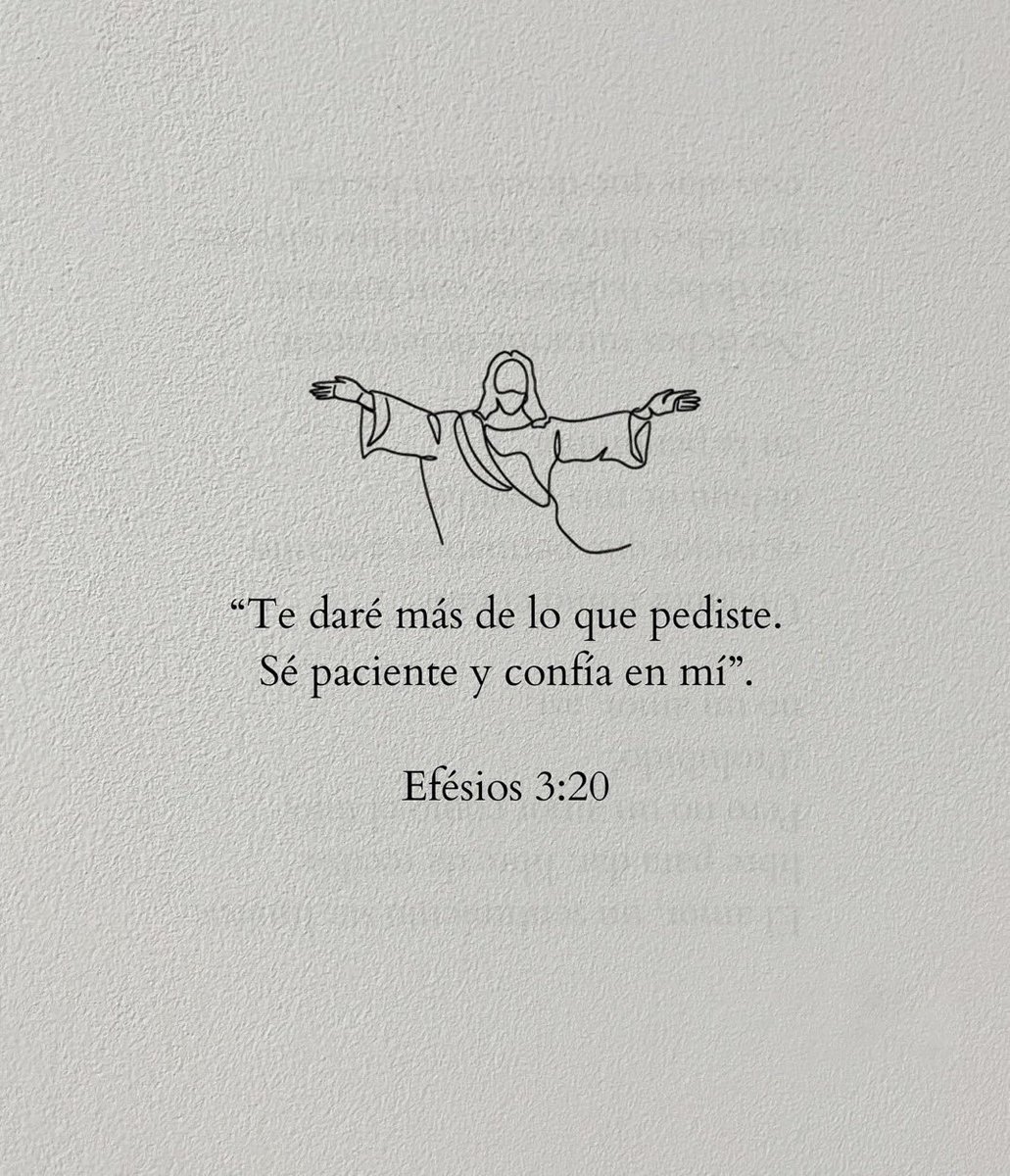 Paciencia y mucha fe.
Dios jamás nos abandona.
