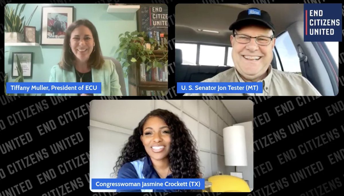 Who else is fired up from that town hall? 🔥

We can't thank Congresswoman <a href="/RepJasmine/">Congresswoman Jasmine Crockett</a>, Sen. @JonTester, and our dedicated members enough for joining us!

Today's town hall is a good reminder that none of us are in this fight alone. When we work together, we can win!